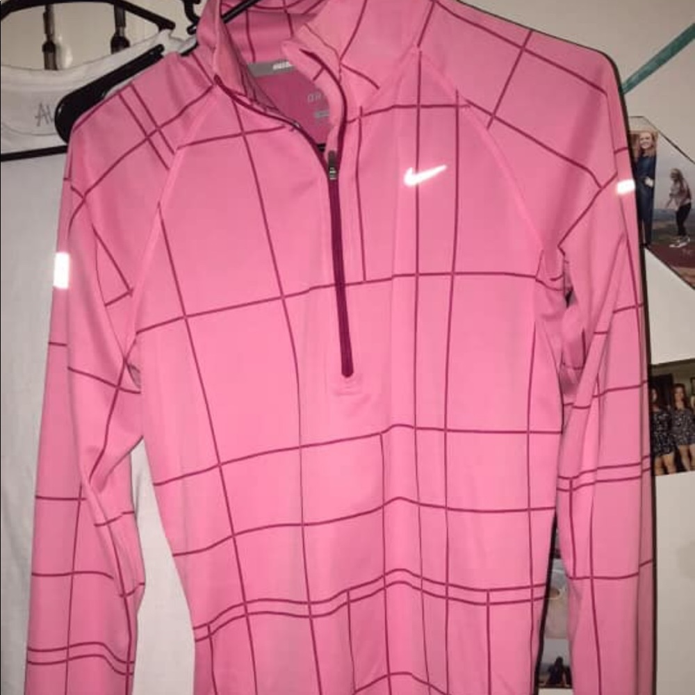 Nike half zip dri fit